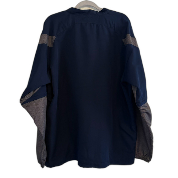 HOLLOWAY VW Volkswagon Men's XL light pullover1/4 zip windbreaker blue gray - Picture 2 of 6